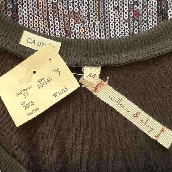 🖤 Willow & Clay Black Sequin Bodycon Midi Dress - Evening Glam! M 🖤 - Picture 6 of 9